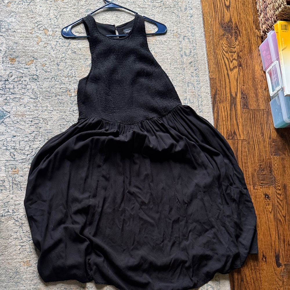 torrid Black Textured Tunic Top with Subtle Pattern Trim